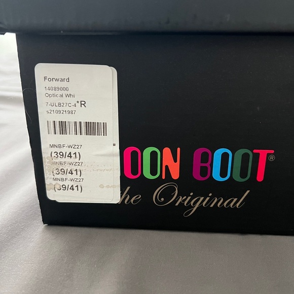 Moon Boots Icon Faux-Fur Snow boots White size 7/8.5 - Picture 11 of 12